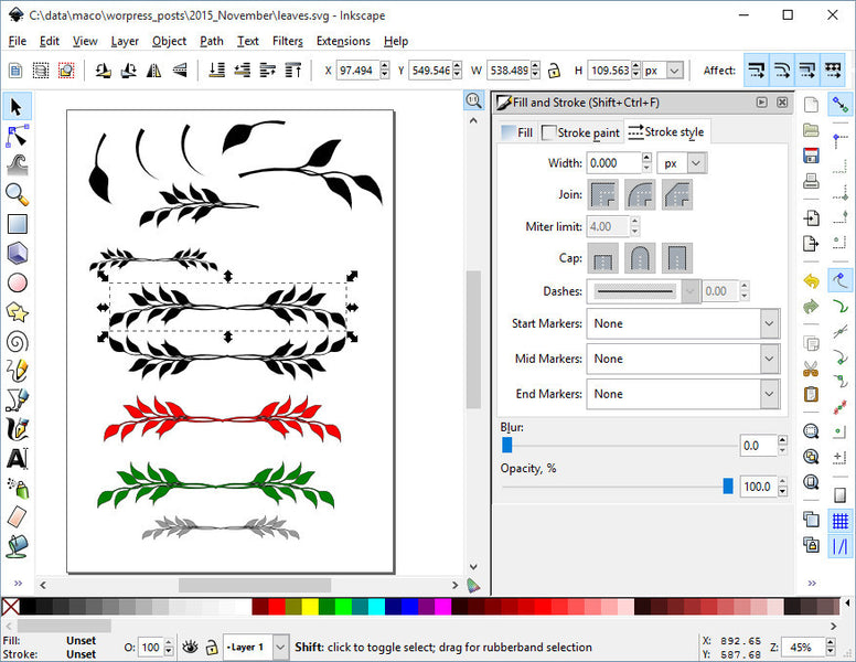 Shipping Label Flourish Design
