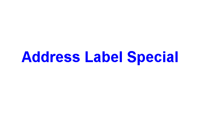 Hump Day Address Label Specials