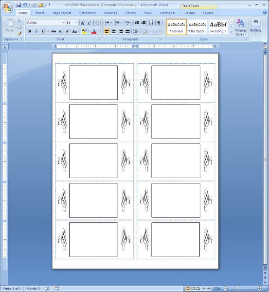 Give Your Address Labels Some Flare