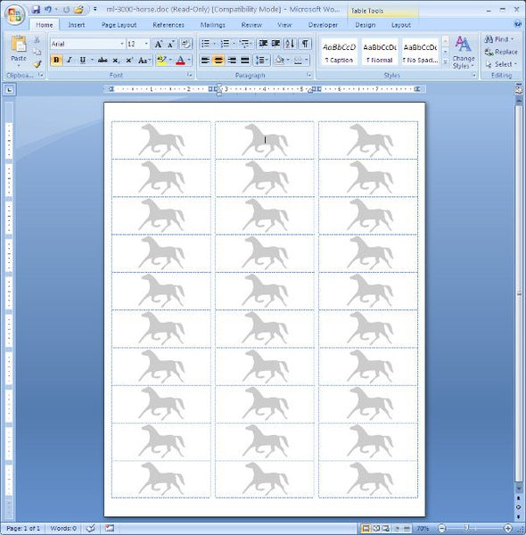 Mulligan for an ML-3000 Template