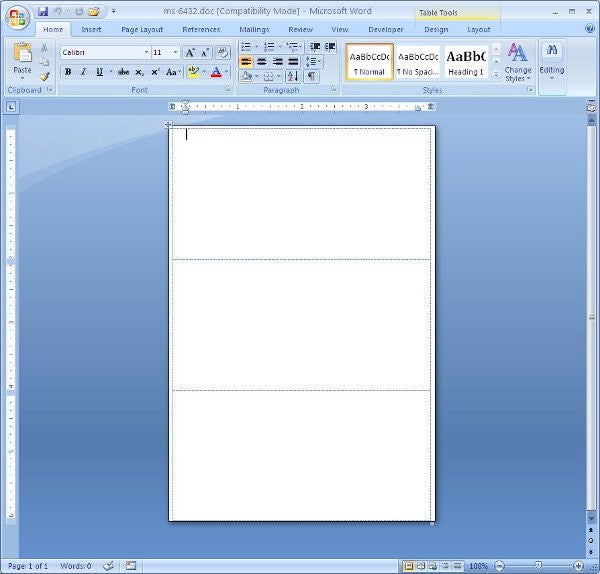 Template for MS-6432
