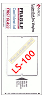 MACO LS-100 Blank Shipping & 4 Handling Labels