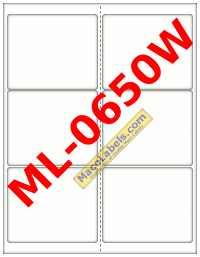MACO ML-0650W White Weather Resistant 3-1/3