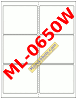 MACO ML-0650W White Weather Resistant 3-1/3