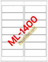 MACO ML-1400 White 1-1/3