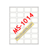 MACO MS-1014 Rectangle Labels, 5/8