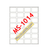 MACO MS-1014 Rectangle Labels, 5/8