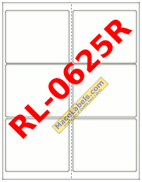 MACO RL-0625R Removable Shipping Labels 4