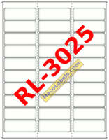 MACO RL-3025  Removable White Address Labels 2-5/8