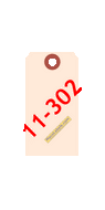 MACO 11-302 Manila Shipping Tag