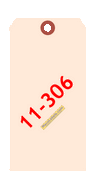 MACO 11-306 Plain Manila Tags 2-5/8" X 5-1/4"