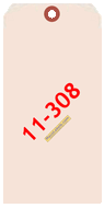 MACO 11-308 Plain Manila Tags 3-1/8" X 6-1/4"