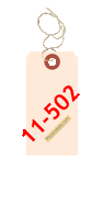 MACO 11-502 Strun Manila Tags, 1-5/8" X 3-1/4"