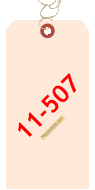 MACO 11-507 Manila Strung Shipping Tags, 2-7/8" X 5-3/4"