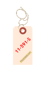 MACO 11-591-S Strung Shipping Tags 1-3/8" X 2-3/4"