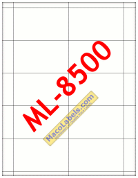 MACO ML-8500 White 2-1/6