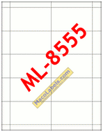 MACO ML-8555 Business Cards 2" X 3-1/2", 10 Business Cards Per Sheet