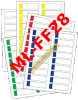 MACO ML-FF28 Assorted Colors 15/16