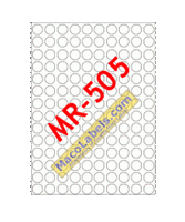 MACO MR-505 White 5/16