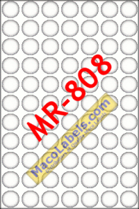 MACO MR-808 White 1/2