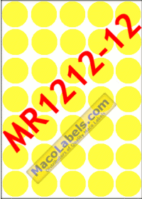 MACO MR1212-12 Yellow Glow 3/4
