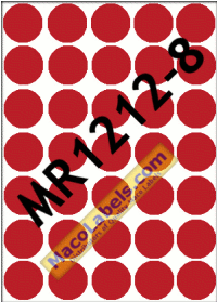 MACO MR1212-8 Red 3/4