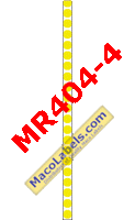 MACO MR404-4 Yellow 1/4