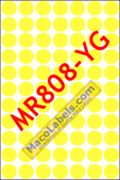 MACO MR808-YG Yellow Glo 1/2