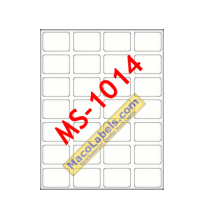 MACO MS-1014 Rectangle Labels, 7/8