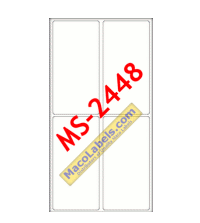 MACO MS-2448 White 1-1/2