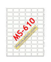 MACO MS-610 White 3/8