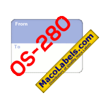 MACO OS-280 From/To Address Labels 3