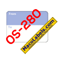 MACO OS-280 From/To Address Labels 3" X 4" Labels