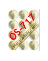 MACO OS-717 Gold Notary Seal 1-1/4