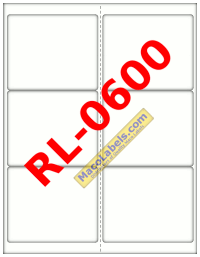 MACO RL-0600 Shipping Label 4