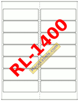 MACO RL-1400 White Address Labels 4
